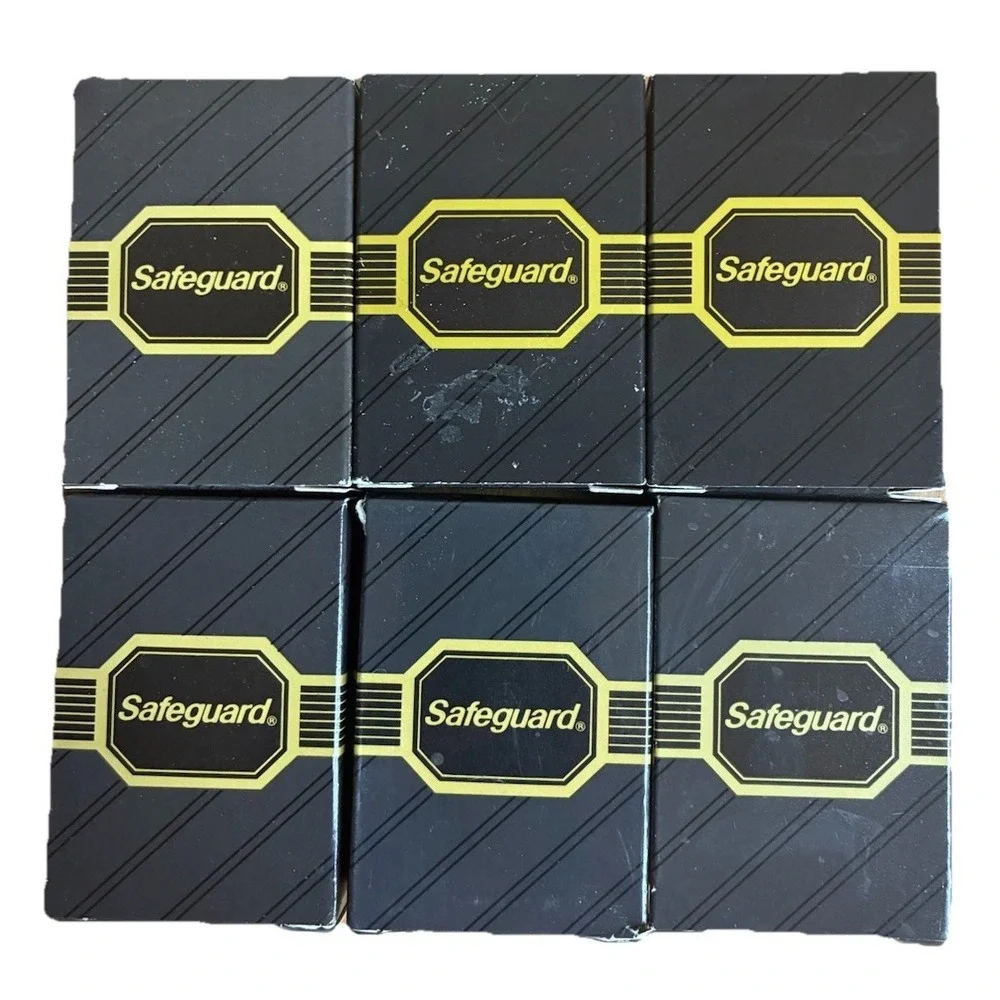 Vintage  Safeguard  Deodorant Soap 1.5‎ oz Hotel Travel Mini 1986 USA Lot Of 6